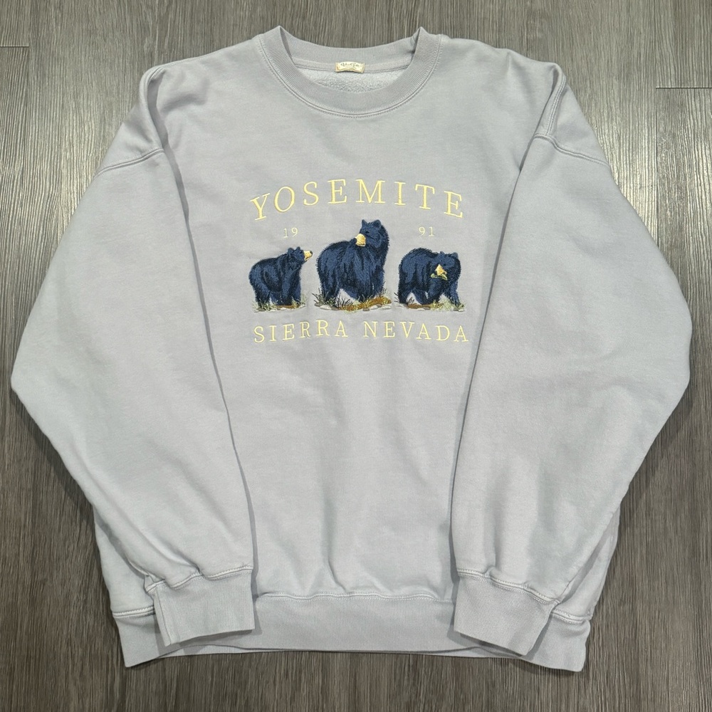 Yosemite Light Blue Sweatshirt